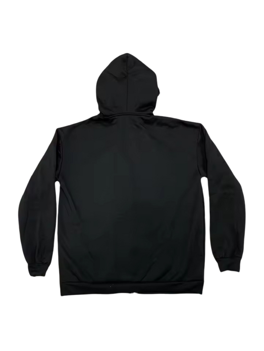 Rebel Flag Full-Zip Faux Fur Hoodie